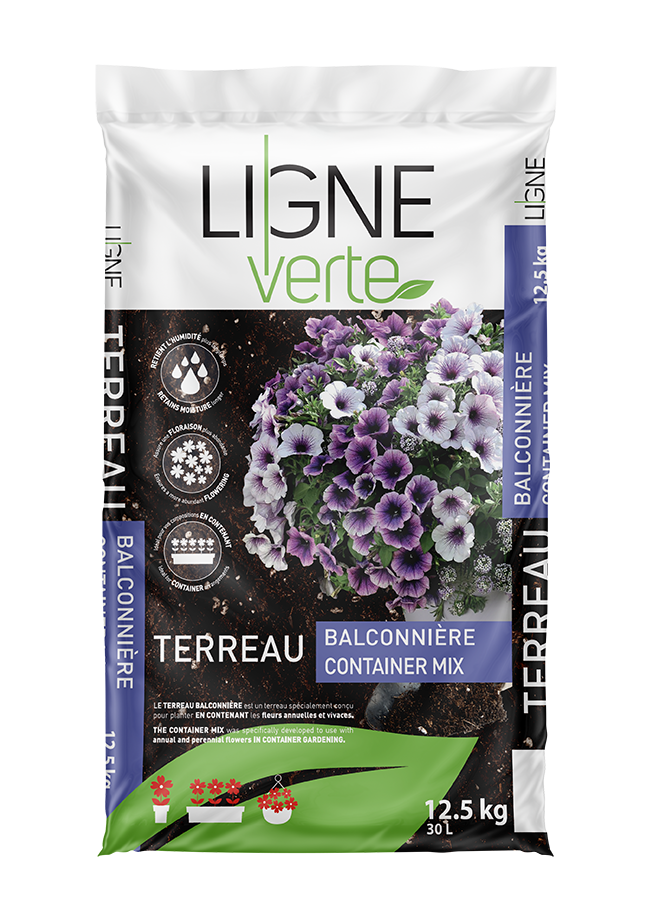 Terreau Balconnière - Ligne Verte - prix quantité