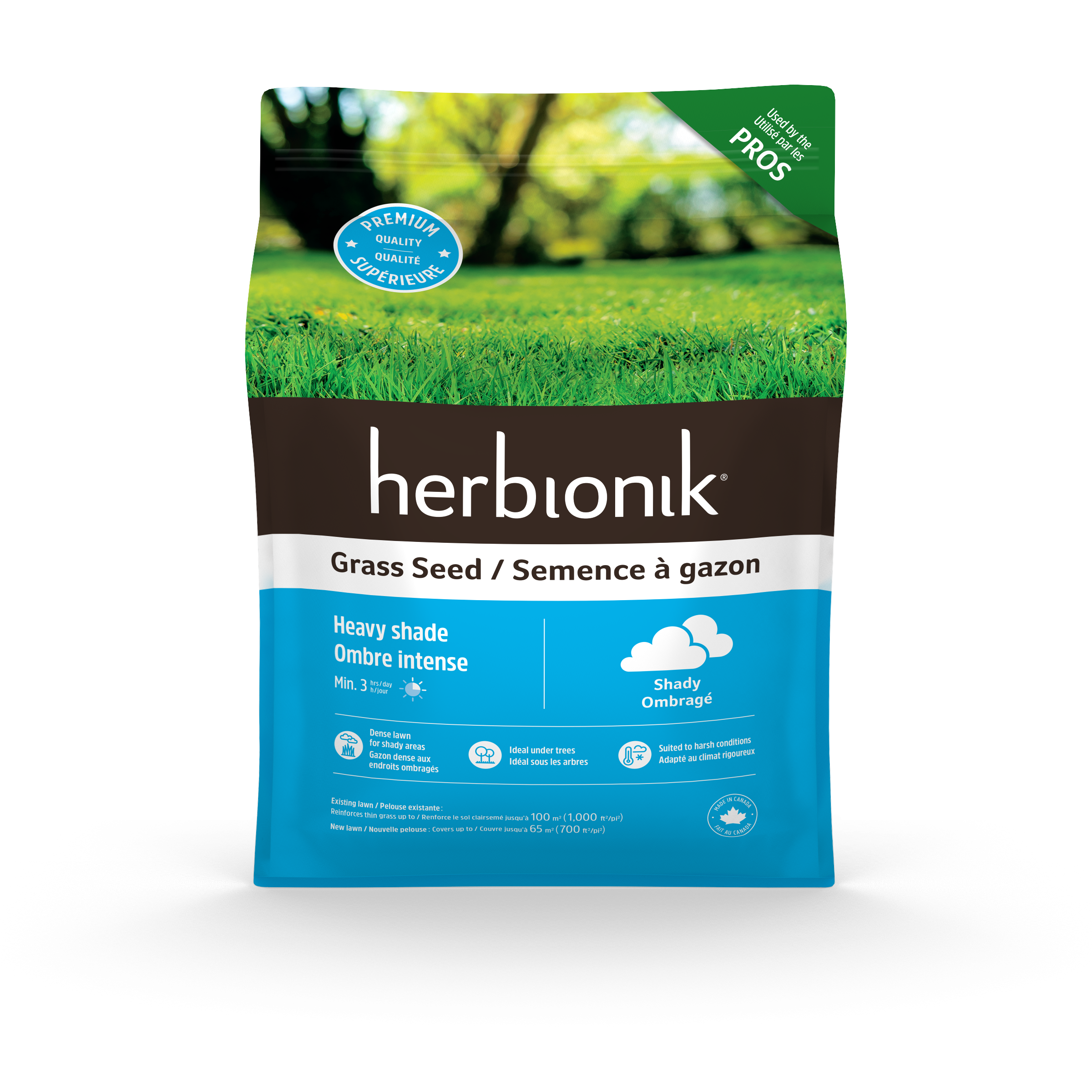 Semence à gazon Herbionik- ombre intense