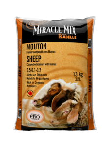 Fumier de mouton – prix quantité