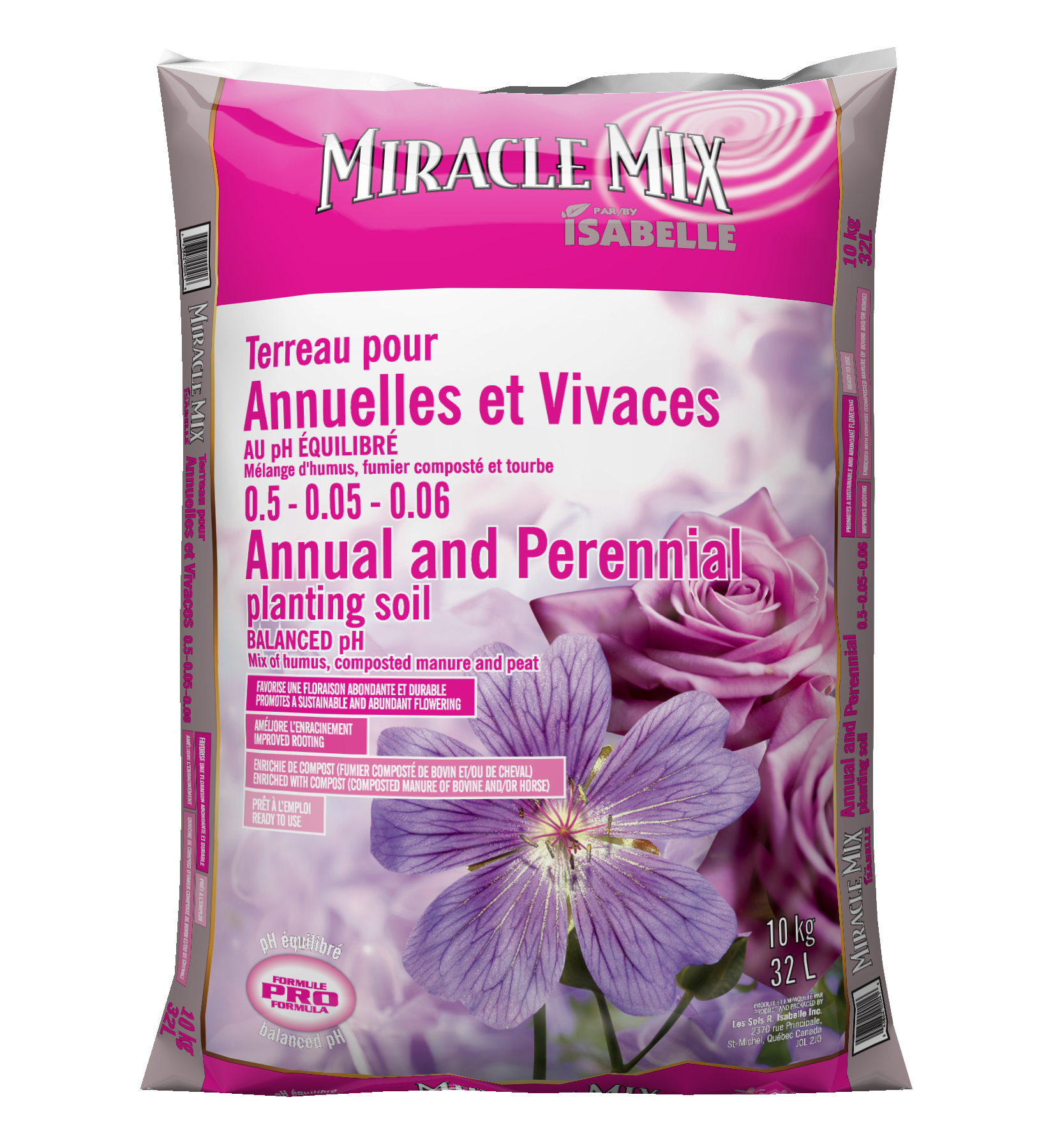Terreau annuelles et vivaces
