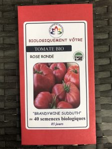 Tomate rose « Brandywine Sudduth » – Bio