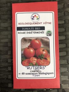 Tomate « Rutgers » rouge – Bio