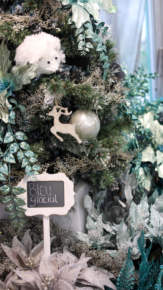 Sapin de Noël bleu glacial Scandinave