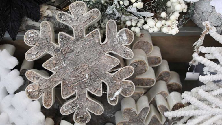 Décorations de Noël en bois