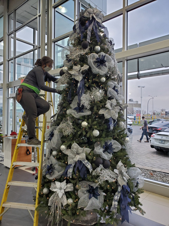Création d'arbre de Noël personnalisé